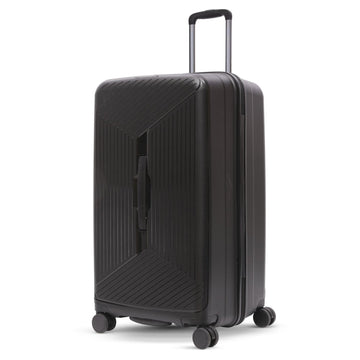 Aerolite 108L Extra-Großer Reisekoffer – Robuste Polypropylen-Hartschale, 4 Doppel-Spinner-Räder, TSA-Schloss, YKK-Reißverschlüsse & Frisch gefüttertes Innenfutter – Schwarz